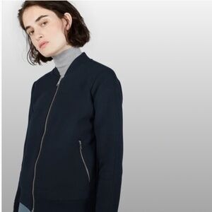 Everlane Blue Zip Up Jacket Size L